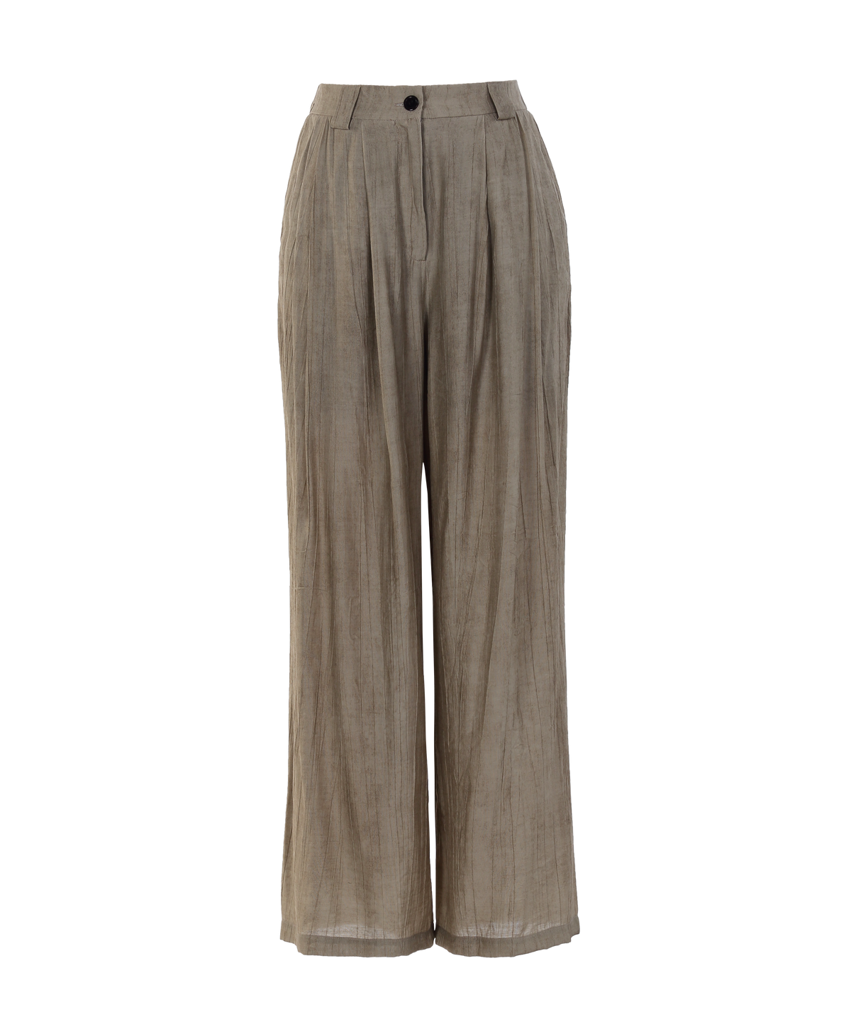 Ladies Fashion Viscose Wide Leg High Waisted Pants ODM