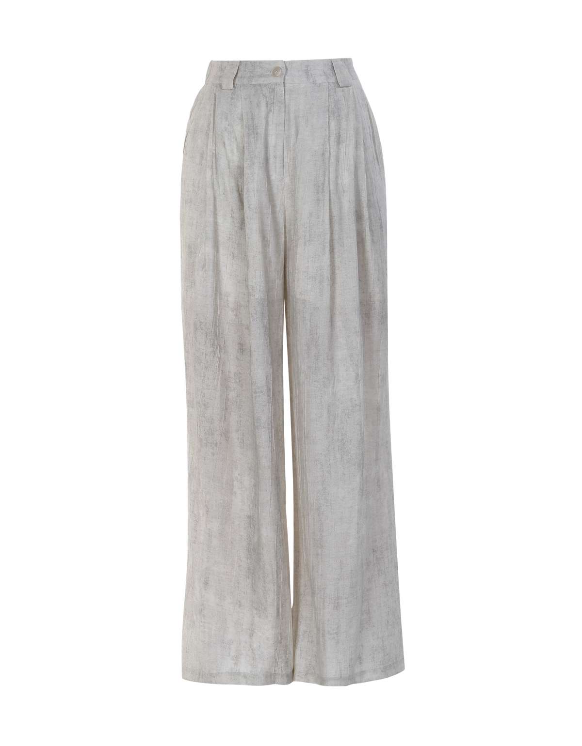 Ladies Fashion Viscose Wide Leg High Waisted Pants ODM