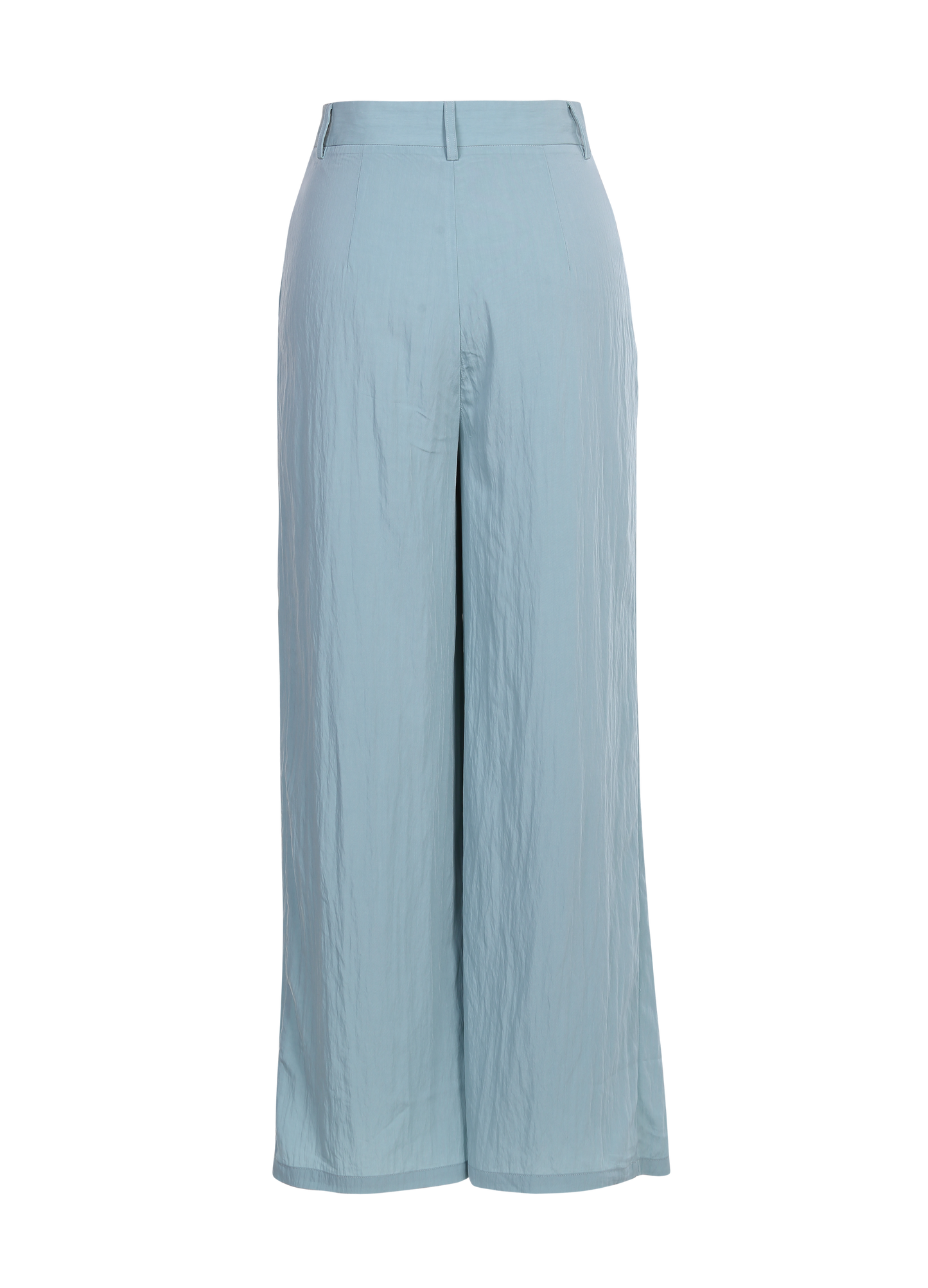 Ladies Fashion Cotton Wide Leg High Waisted Pants ODM
