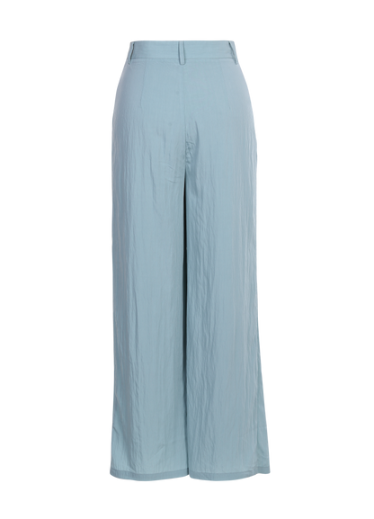 Ladies Fashion Cotton Wide Leg High Waisted Pants ODM