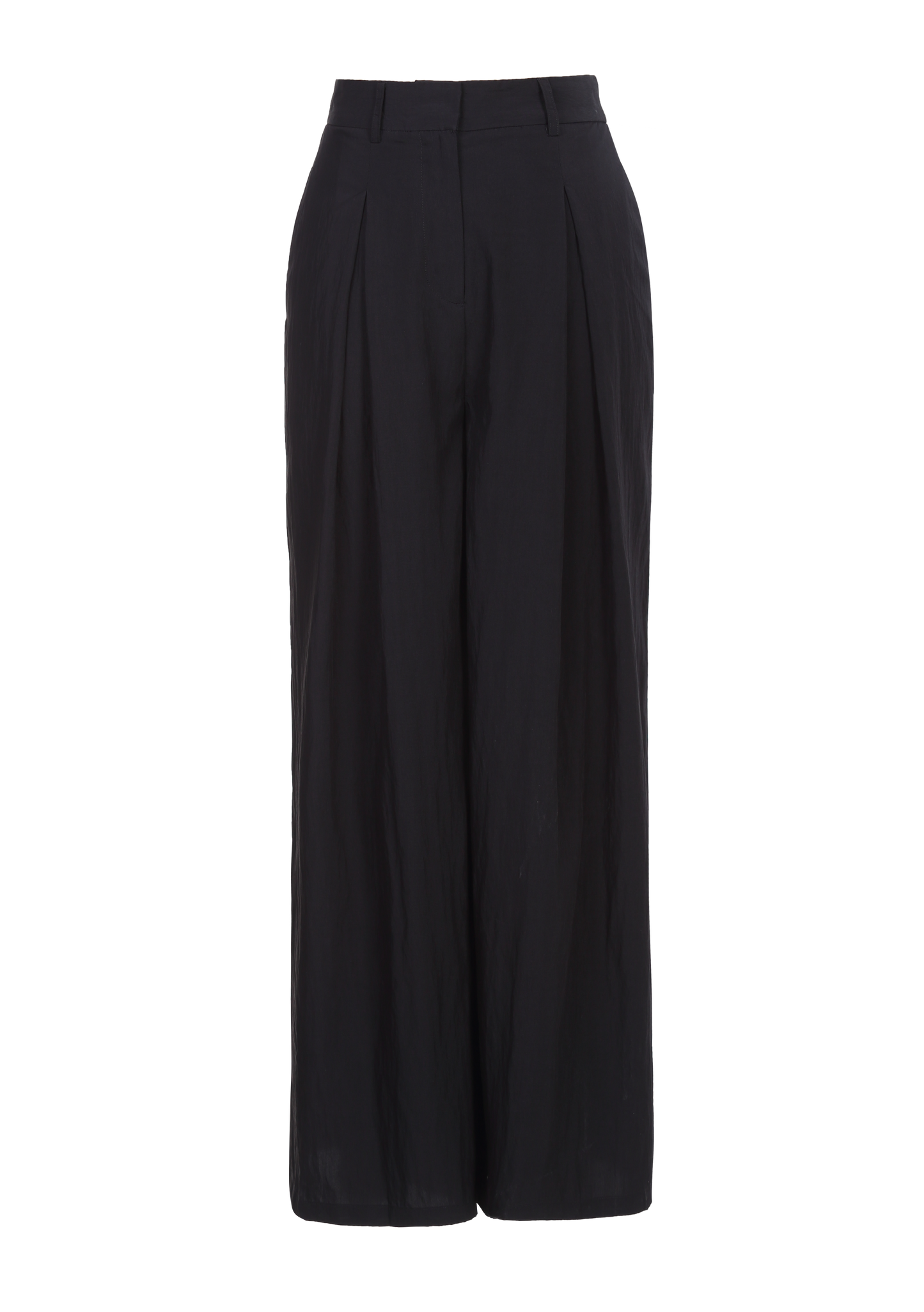 Ladies Fashion Cotton Wide Leg High Waisted Pants ODM