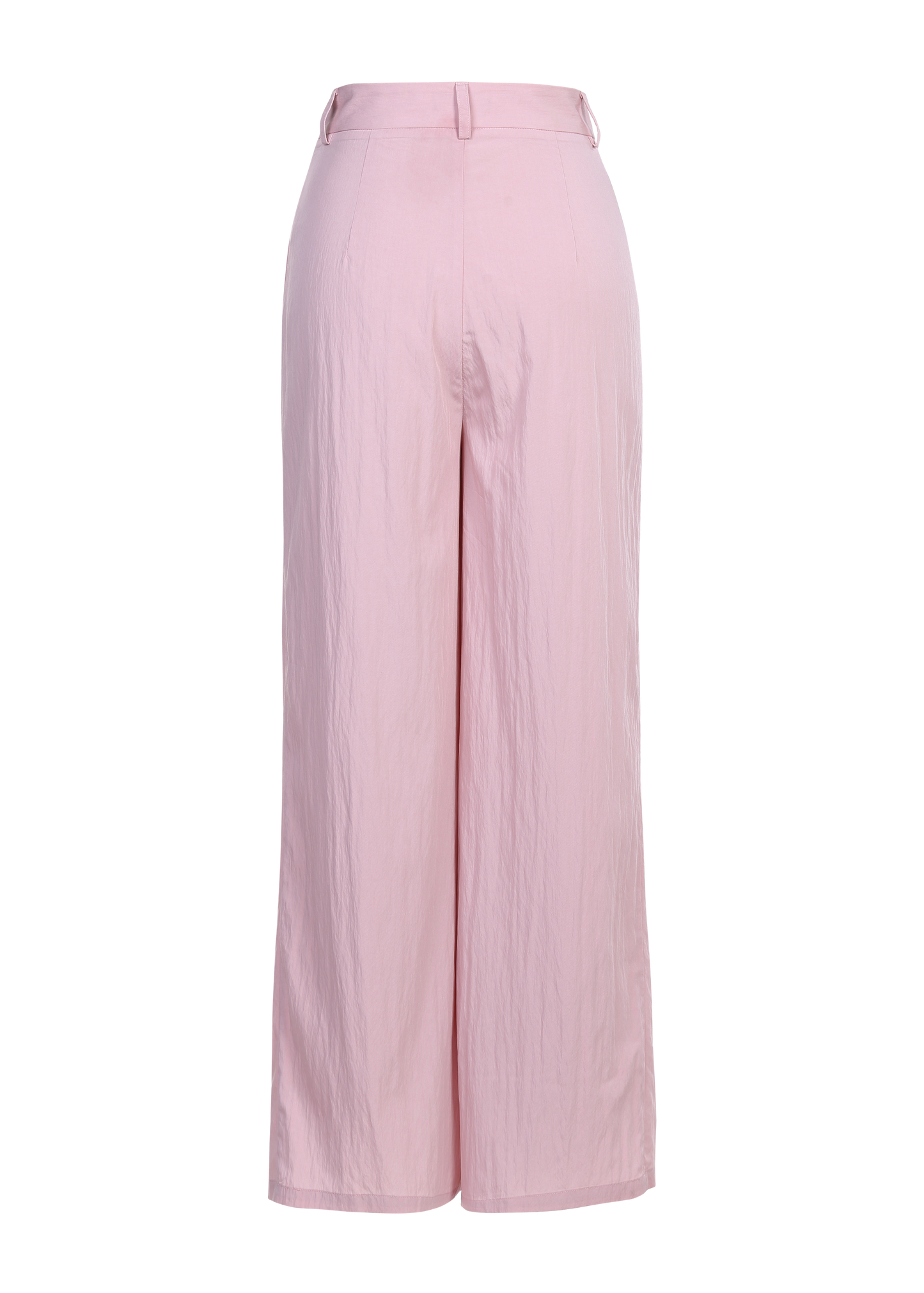Ladies Fashion Cotton Wide Leg High Waisted Pants ODM