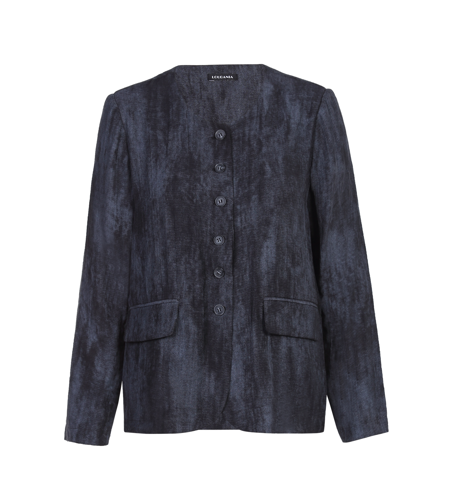 Ladies Fashion Viscose Long Sleeve Blazer with Buttons ODM