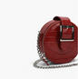 Round Bucket Crossbody Bag 迷你銀鏈圓形斜背包