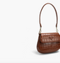 Animal Print Saddle Shoulder Bag 復古馬鞍形單肩包