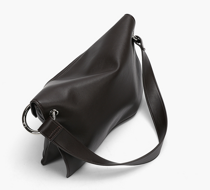 Shoulder Bag with flap 軟皮手提包式手袋 (手提,單肩背,斜背)