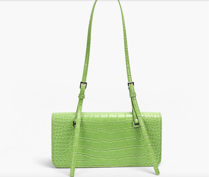 Unique Thin Strap Shoulder Bag 時尚肩帶設計動物紋單肩包